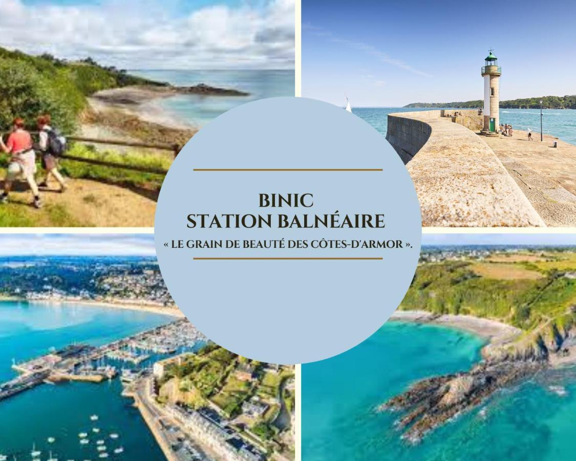 Escapade En Bord De Mer Avec Sauna Et Spa Prives Binic Ngoại thất bức ảnh